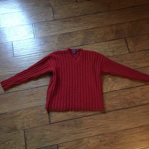 JCREW red sweater